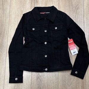 Wrangler Women's Jet Black Jean Jacket
